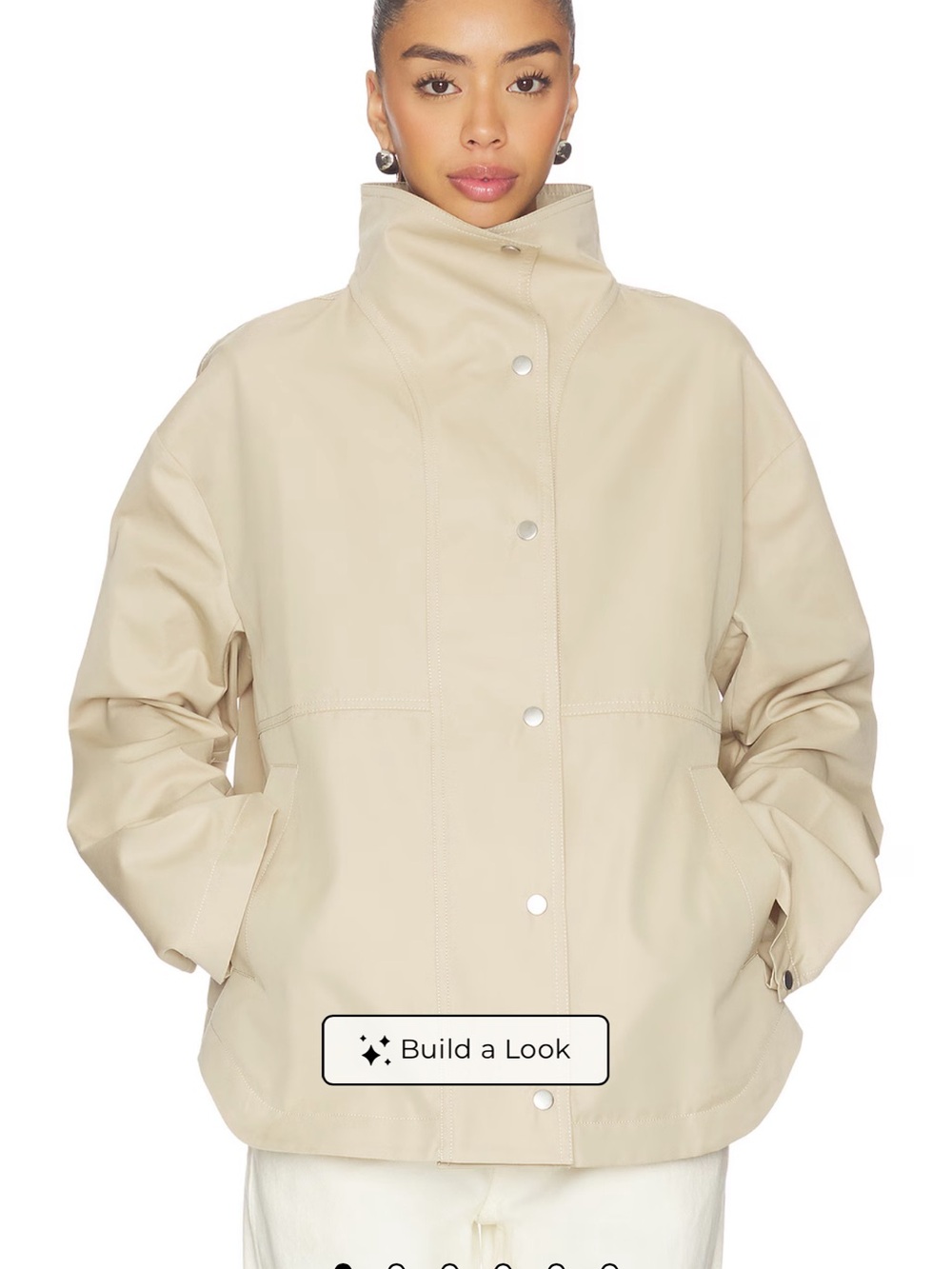 EAVES Remi Jacket in Khaki